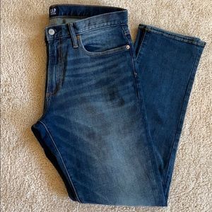 Gap Dark Wash Slim Fit Jeans 32x32